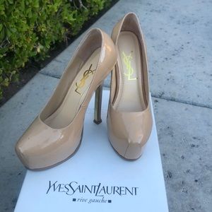 Never been worn YSL patent heels